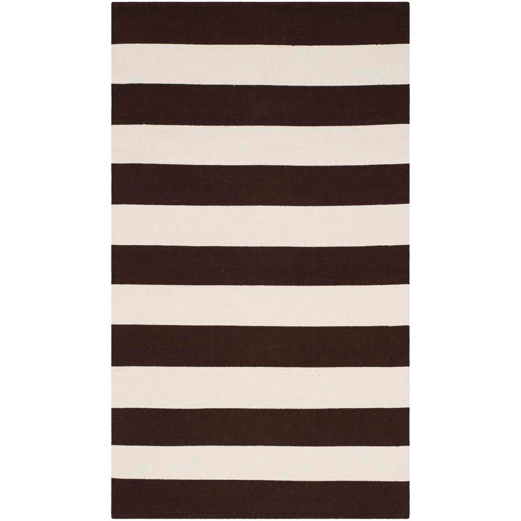 Safavieh Montauk Rug Collection MTK712P - Chocolate / Ivory