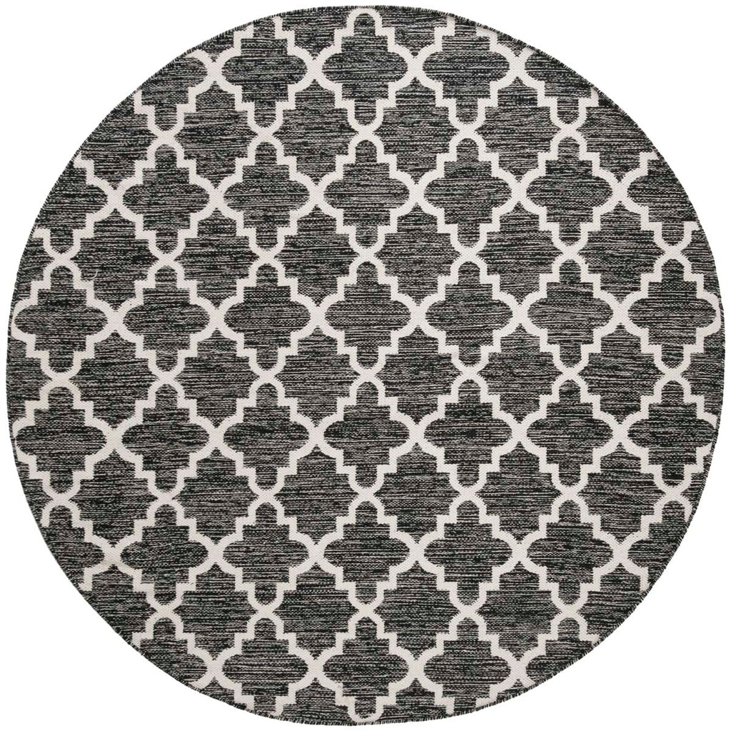 Safavieh Montauk Rug Collection MTK810D - Black / Ivory