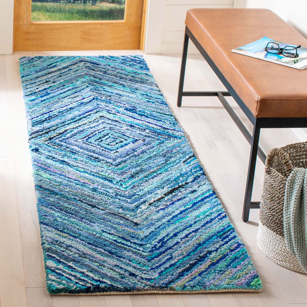 Safavieh Nantucket Rug Collection NAN216A - Blue