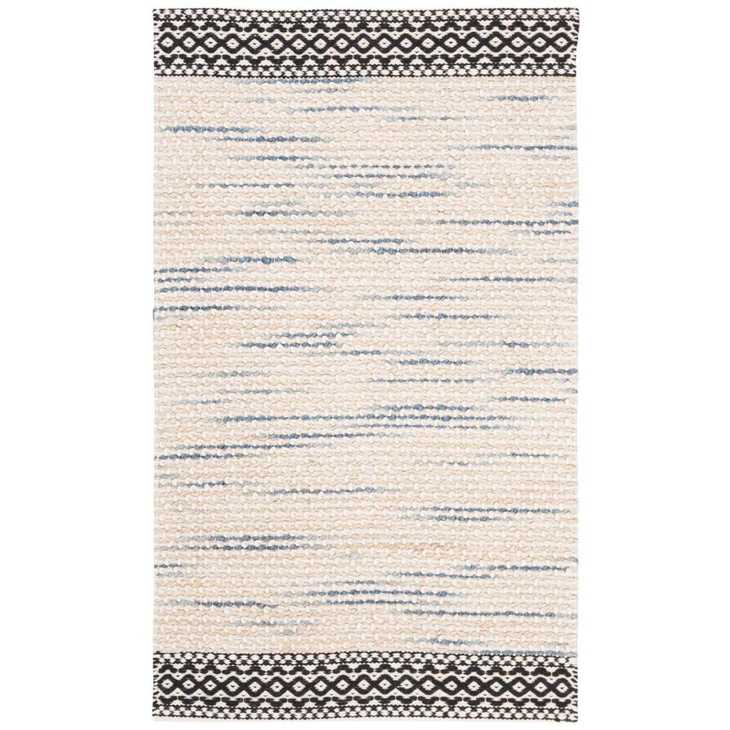 Safavieh Natura Rug Collection NAT106Z - Black / Ivory