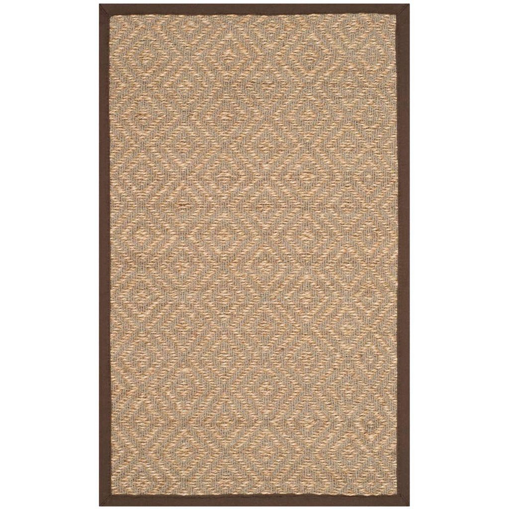 Safavieh Natural Fiber Rug Collection NF154A - Natural / Brown