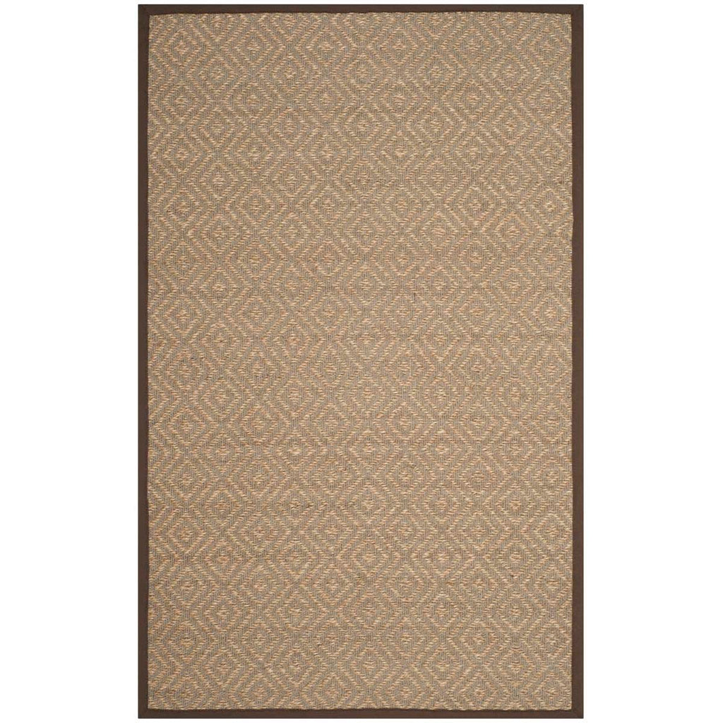 Safavieh Natural Fiber Rug Collection NF154A - Natural / Brown