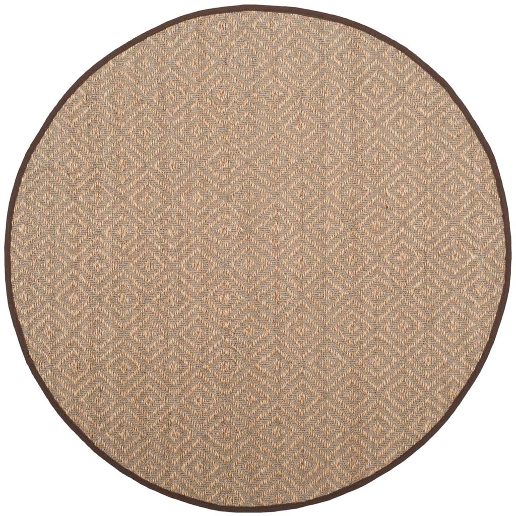 Safavieh Natural Fiber Rug Collection NF154A - Natural / Brown