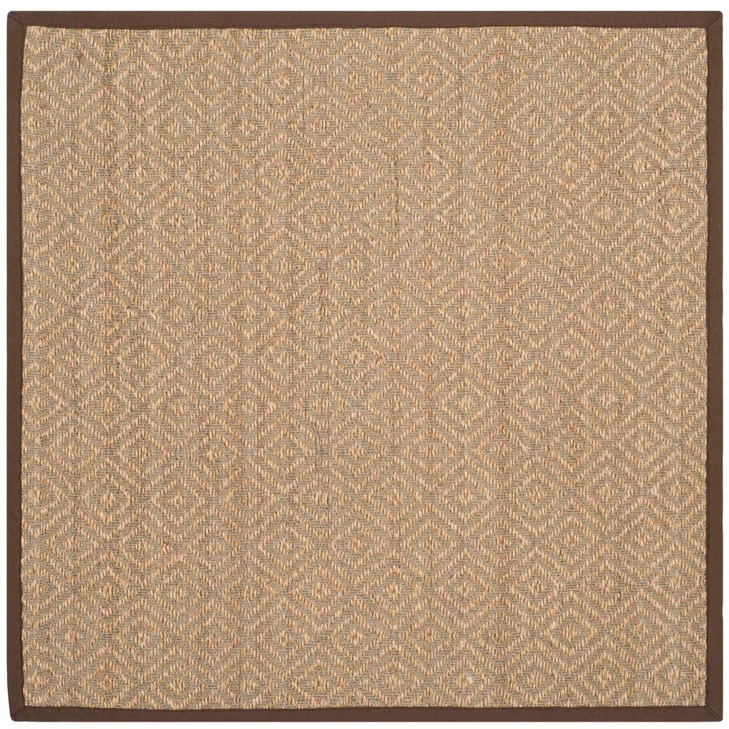 Safavieh Natural Fiber Rug Collection NF154A - Natural / Brown