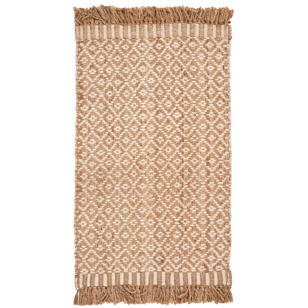 Safavieh Natural Fiber Rug Collection NF182A - Natural / Ivory