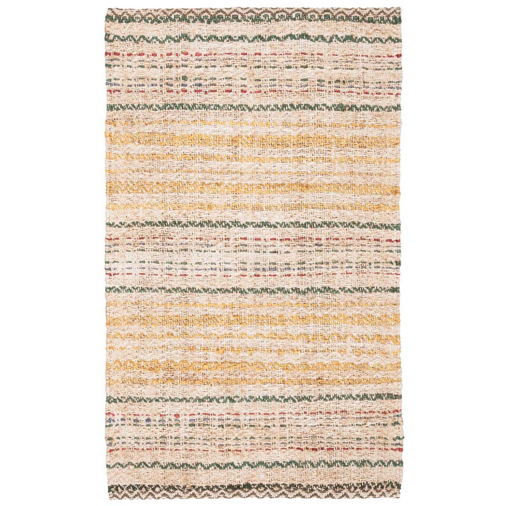 Safavieh Natural Fiber Rug Collection NF202A - Ivory / Gold