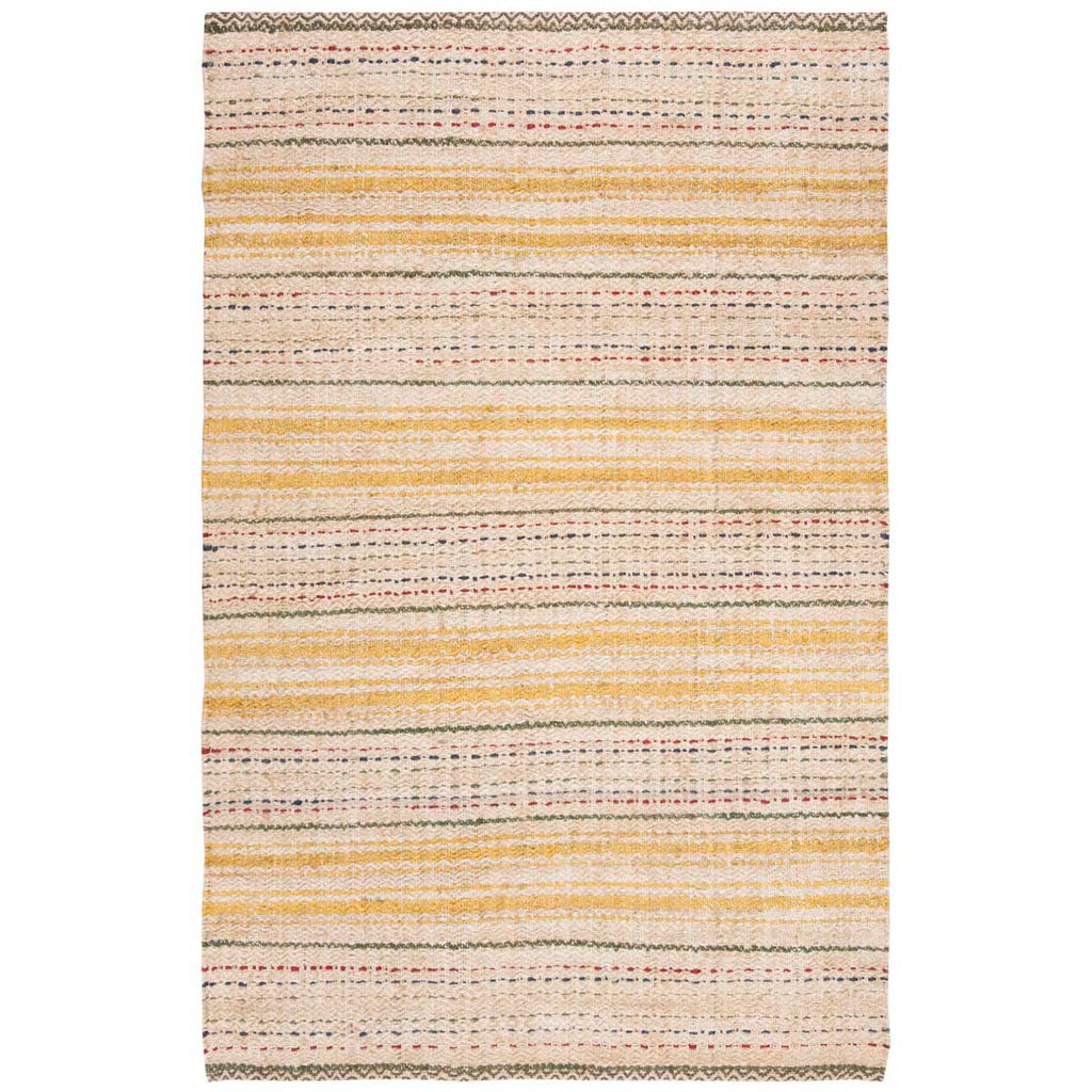 Safavieh Natural Fiber Rug Collection NF202A - Ivory / Gold