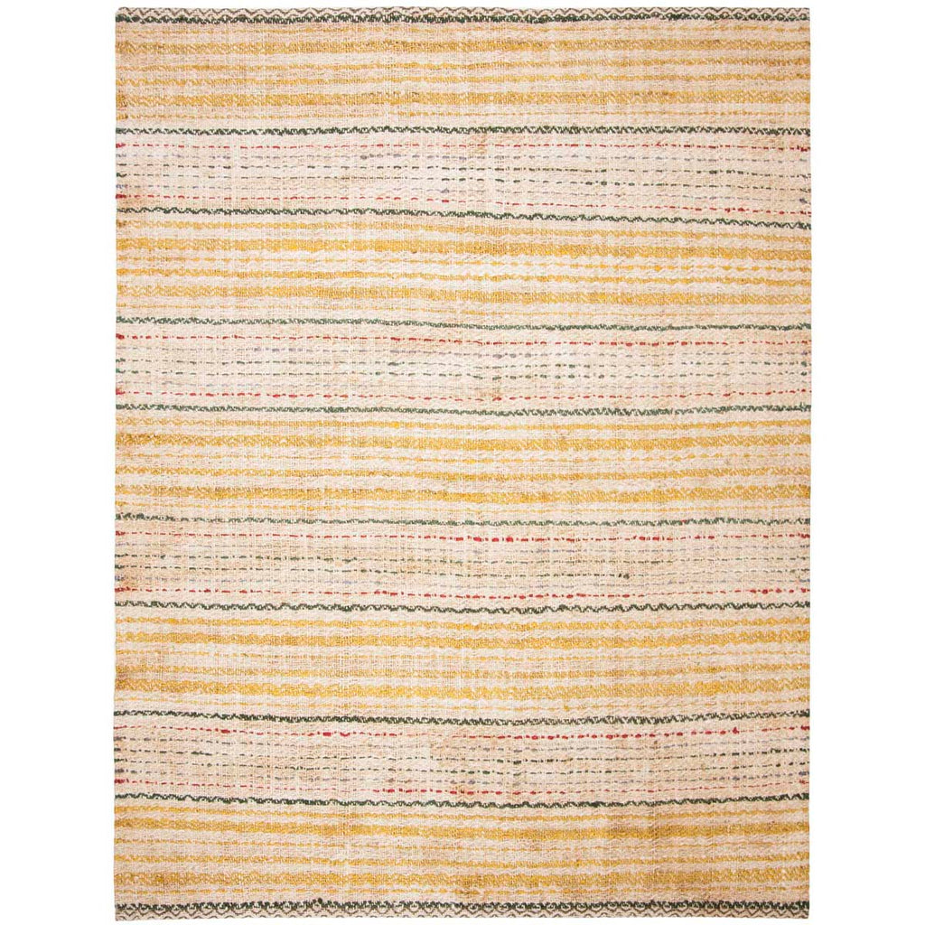 Safavieh Natural Fiber Rug Collection NF202A - Ivory / Gold