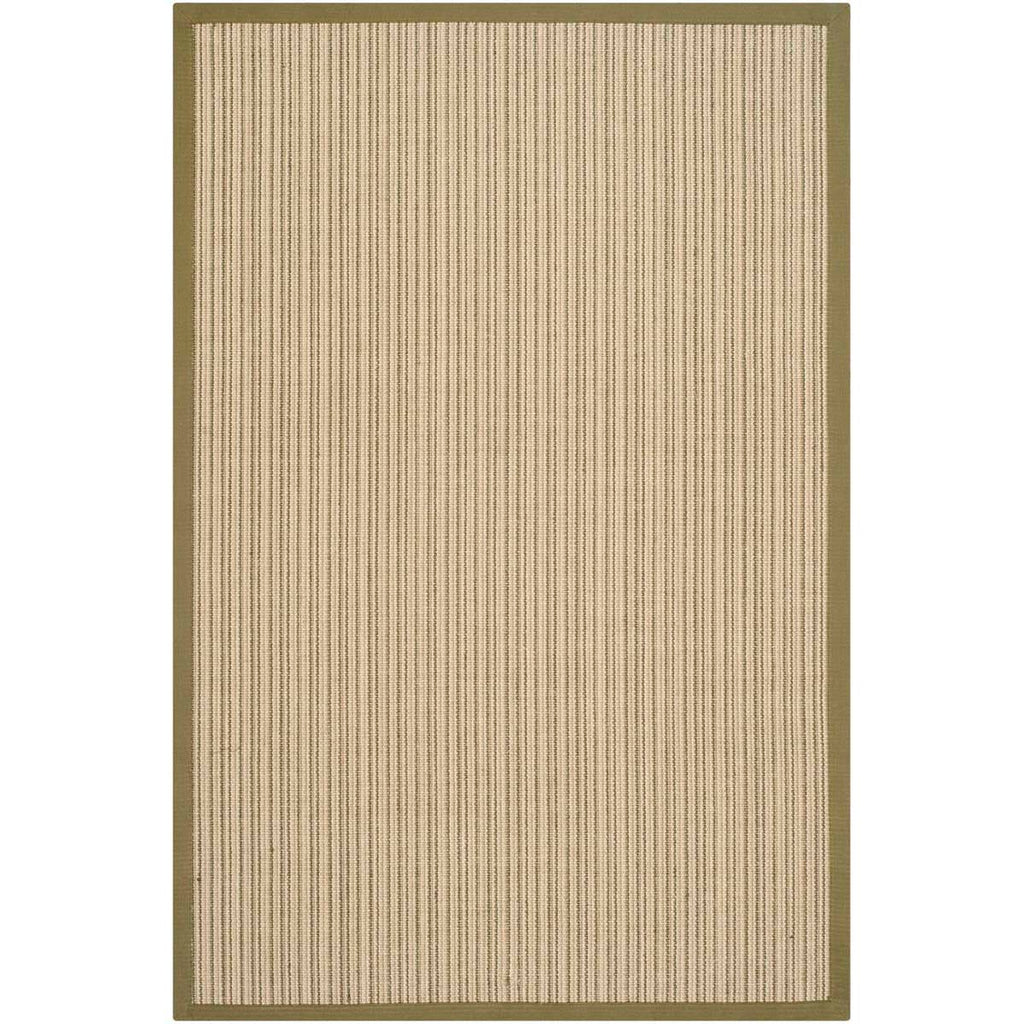 Safavieh Natural Fiber Rug Collection NF442A - Green / Green