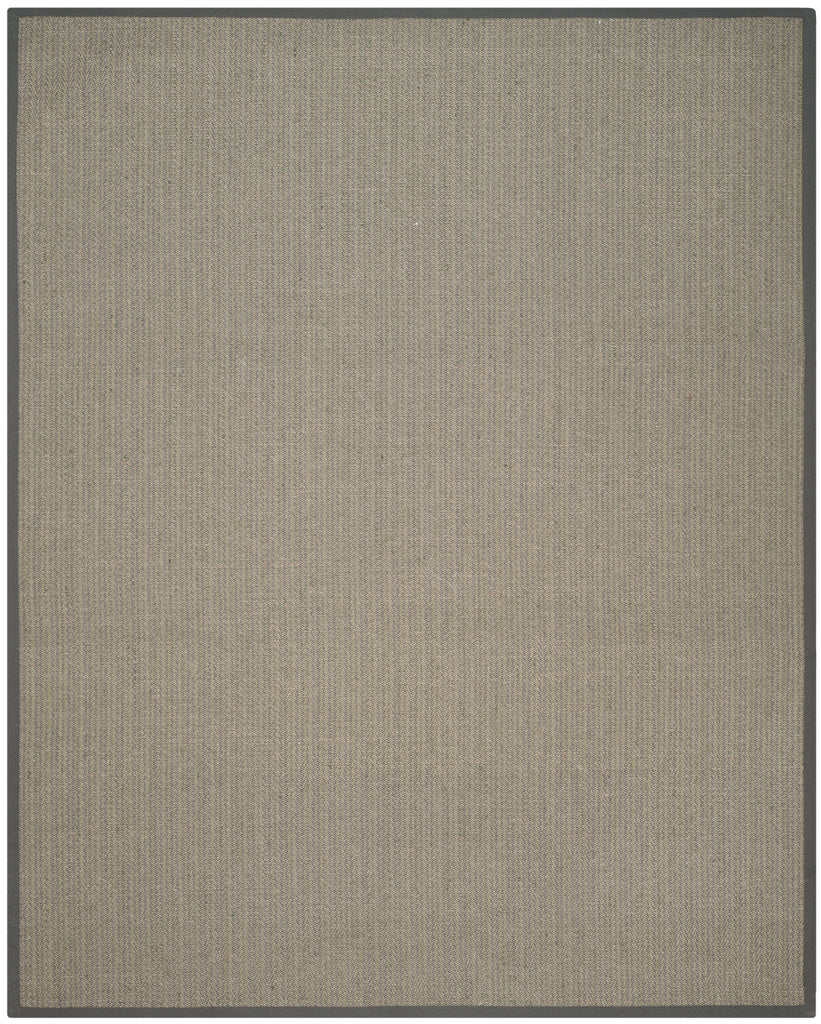 Safavieh Natural Fiber Rug Collection NF444A - Grey Brown / Grey