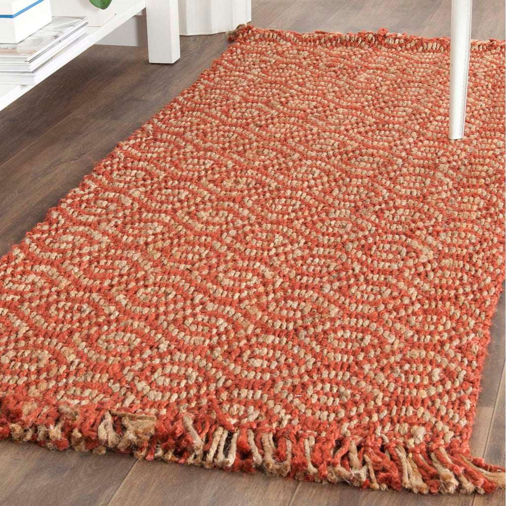 Safavieh Natural Fiber Rug Collection NF445A - Rust