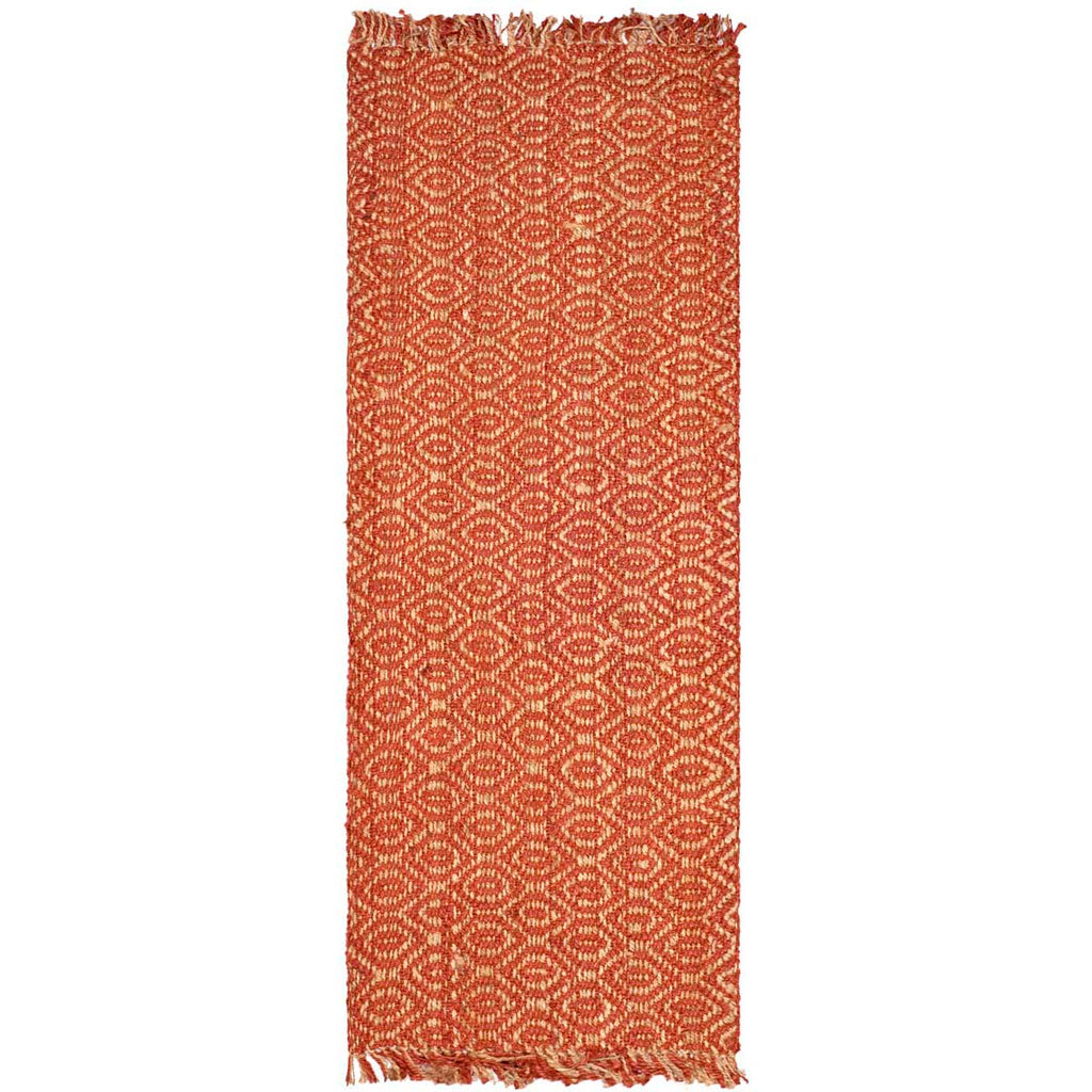 Safavieh Natural Fiber Rug Collection NF445A - Rust