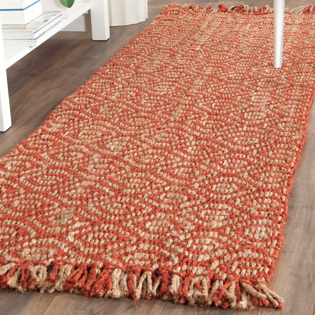 Safavieh Natural Fiber Rug Collection NF445A - Rust