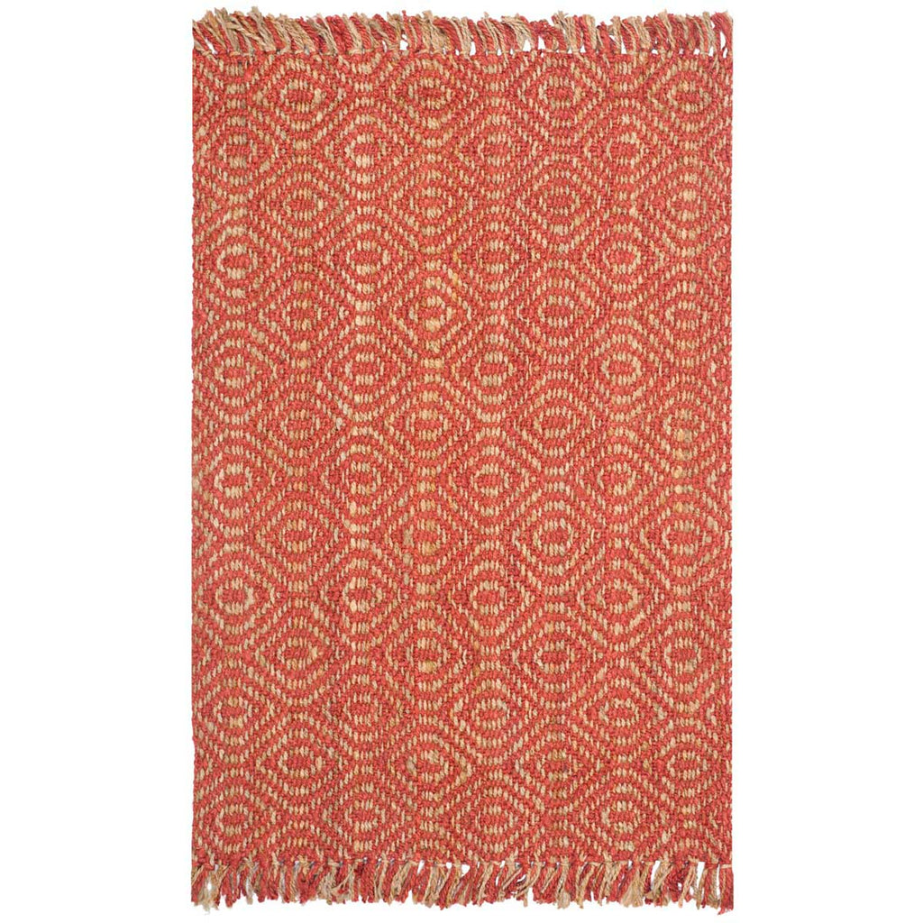 Safavieh Natural Fiber Rug Collection NF445A - Rust