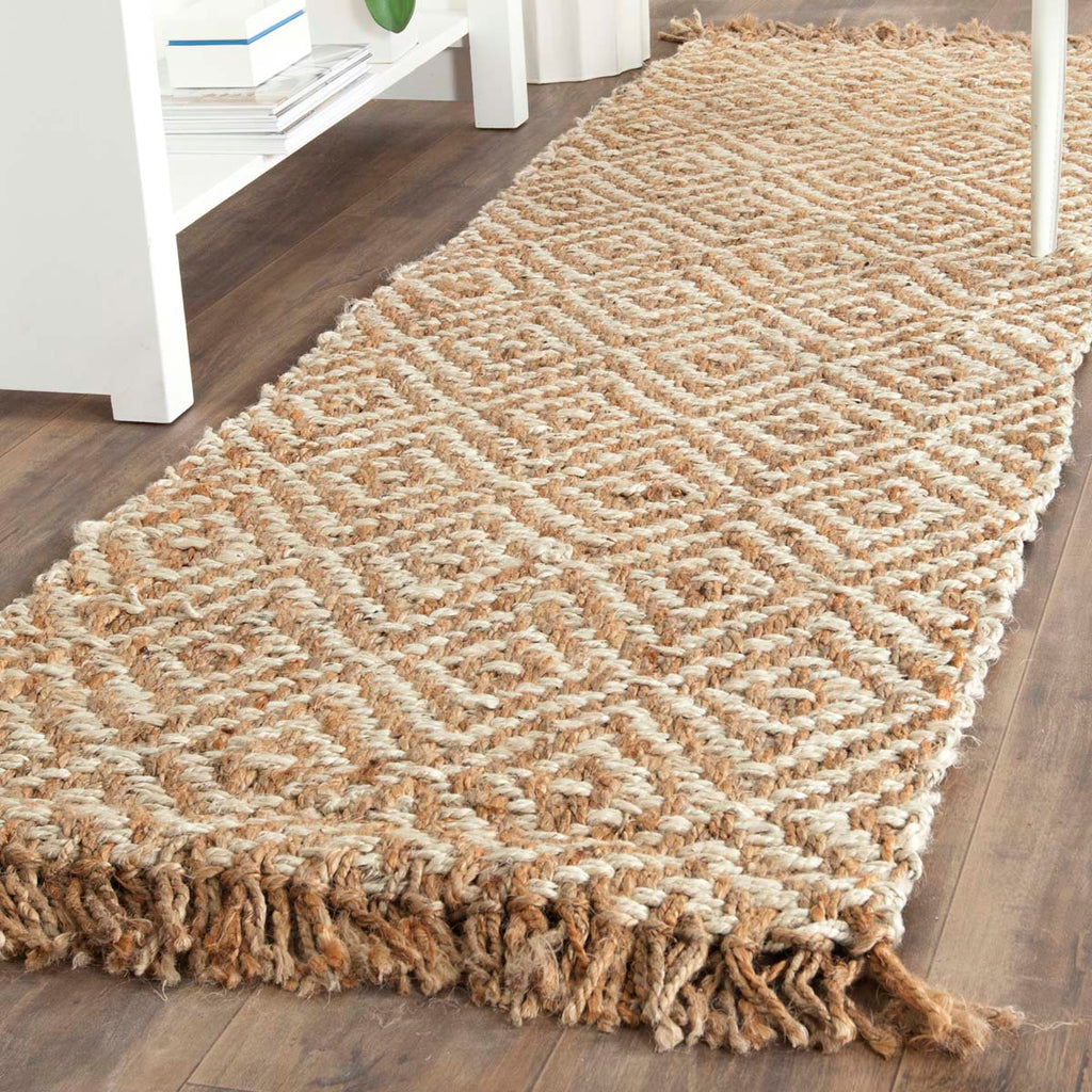 Safavieh Natural Fiber Rug Collection NF450A - Natural / Ivory