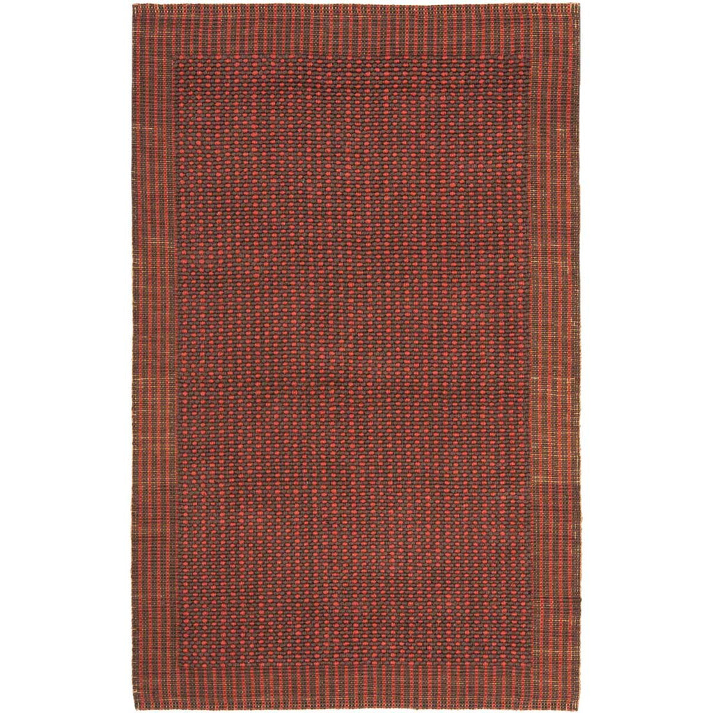 Safavieh Natural Fiber Rug Collection NF451A - Brown / Rust