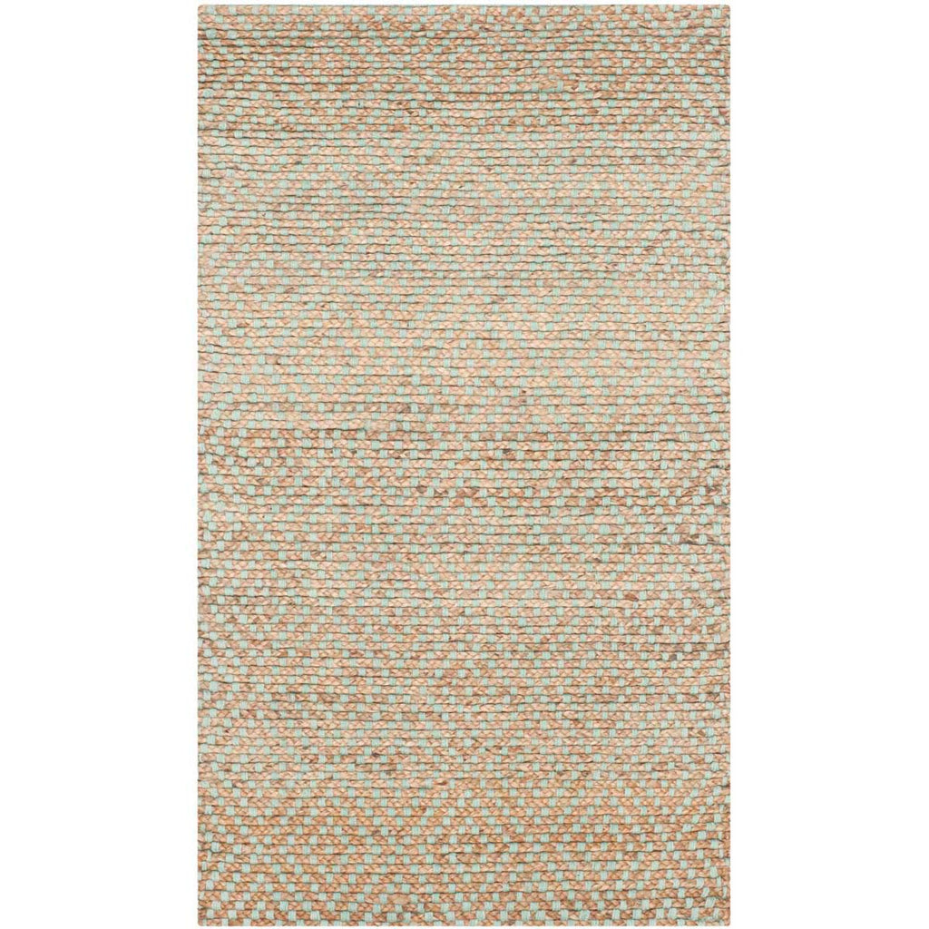 Safavieh Natural Fiber Rug Collection NF453A - Natural / Green