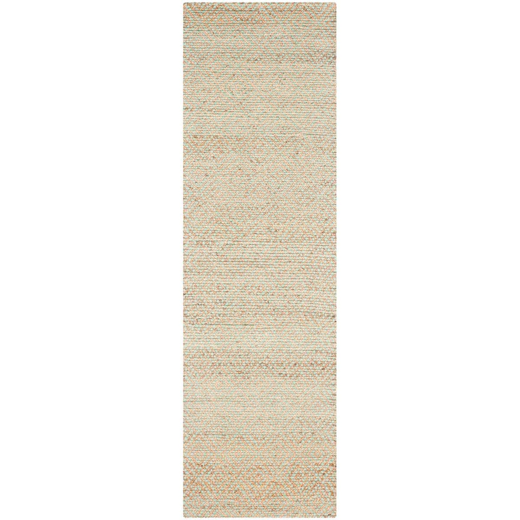 Safavieh Natural Fiber Rug Collection NF453A - Natural / Green