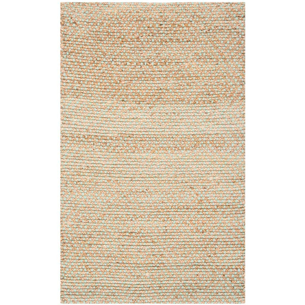 Safavieh Natural Fiber Rug Collection NF453A - Natural / Green