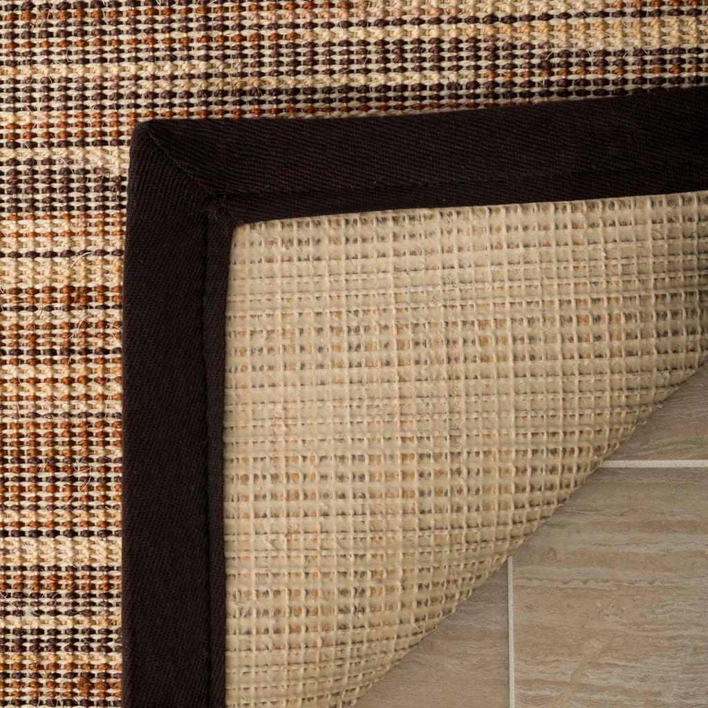 Safavieh Natural Fiber Rug Collection NF474A - Natural / Brown