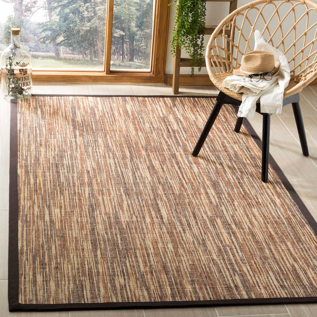 Safavieh Natural Fiber Rug Collection NF474A - Natural / Brown