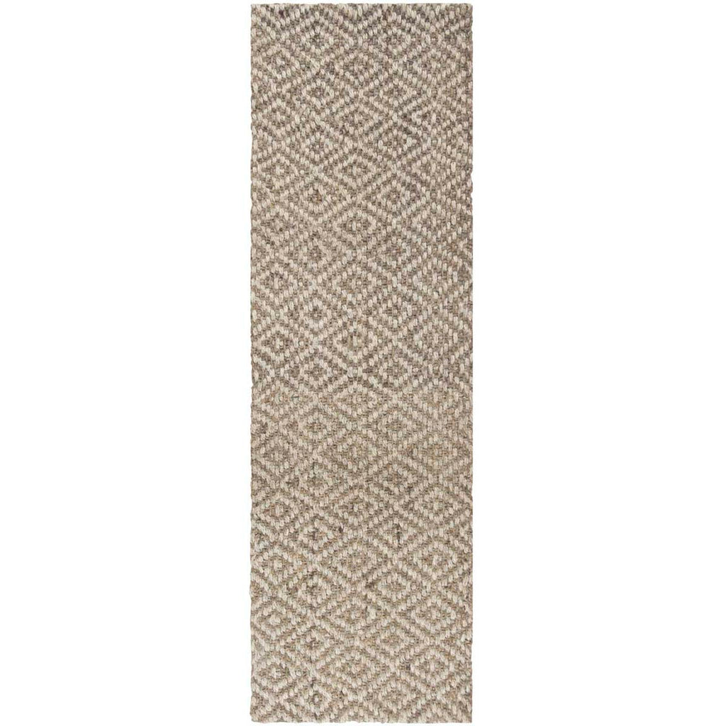 Safavieh Natural Fiber Rug Collection NF478A - Ivory / Grey