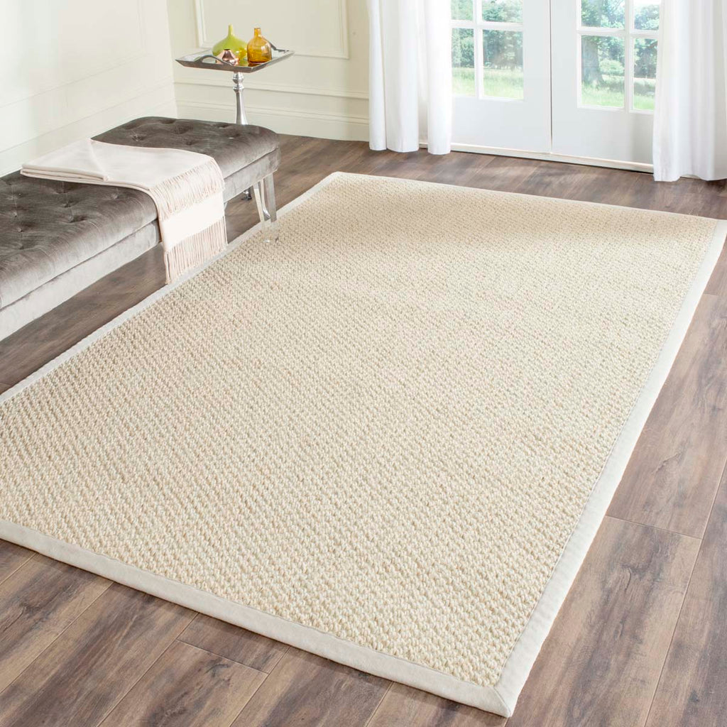 Safavieh Natural Fiber Rug Collection NF525A - Creme