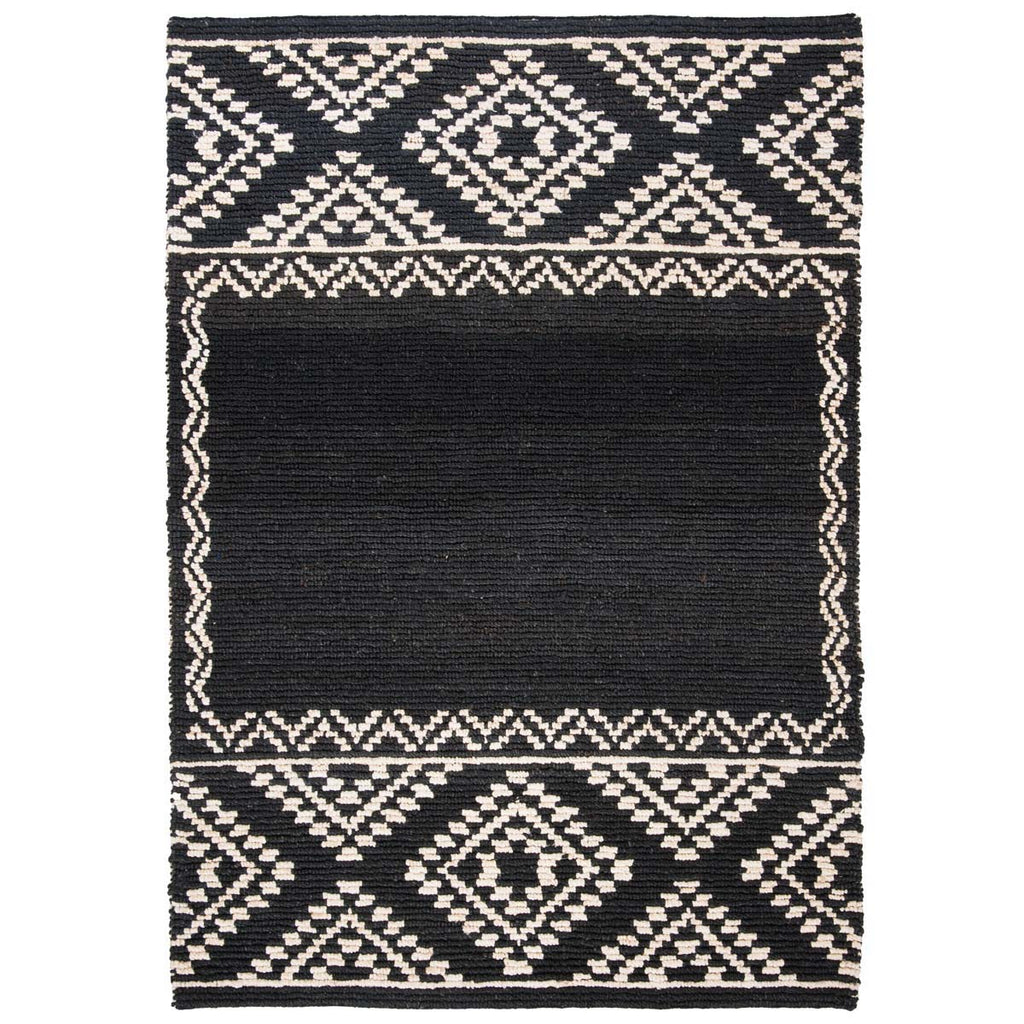 Safavieh Natural Fiber Rug Collection NF552Z - Black