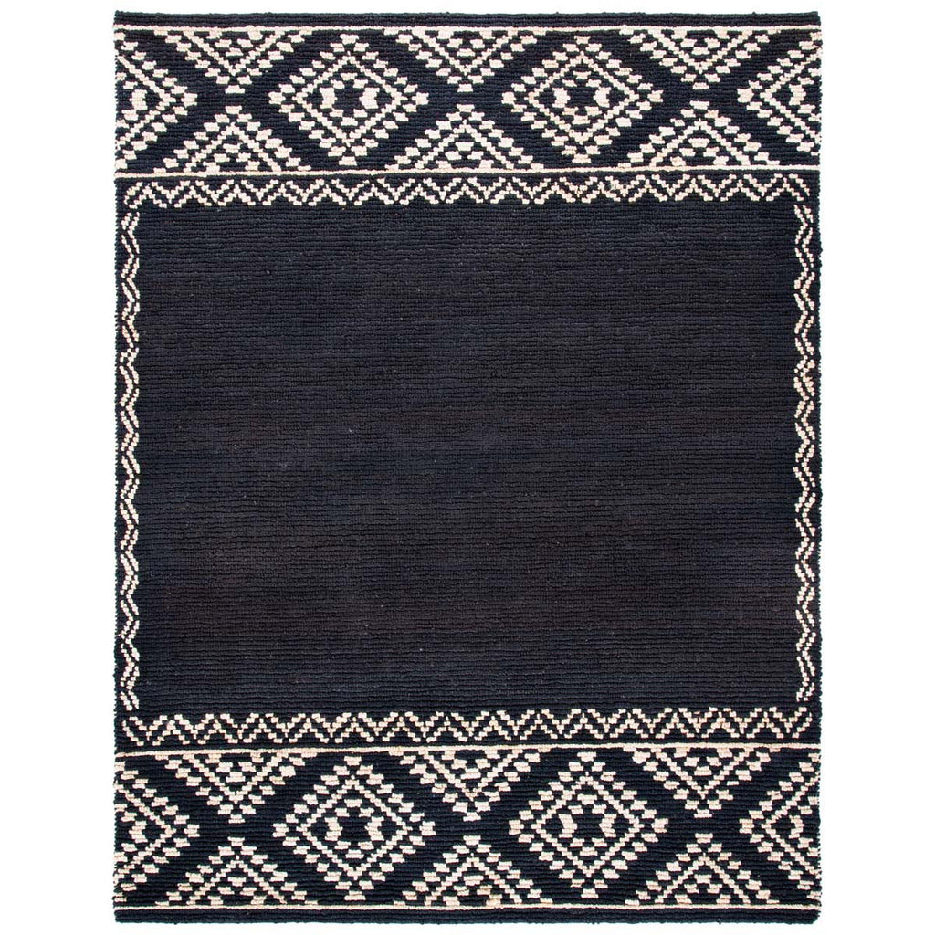 Safavieh Natural Fiber Rug Collection NF552Z - Black