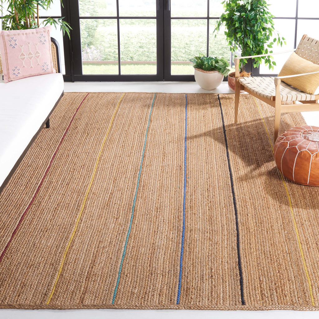 Safavieh Natural Fiber Rug Collection: NF810D - Natural / Gold