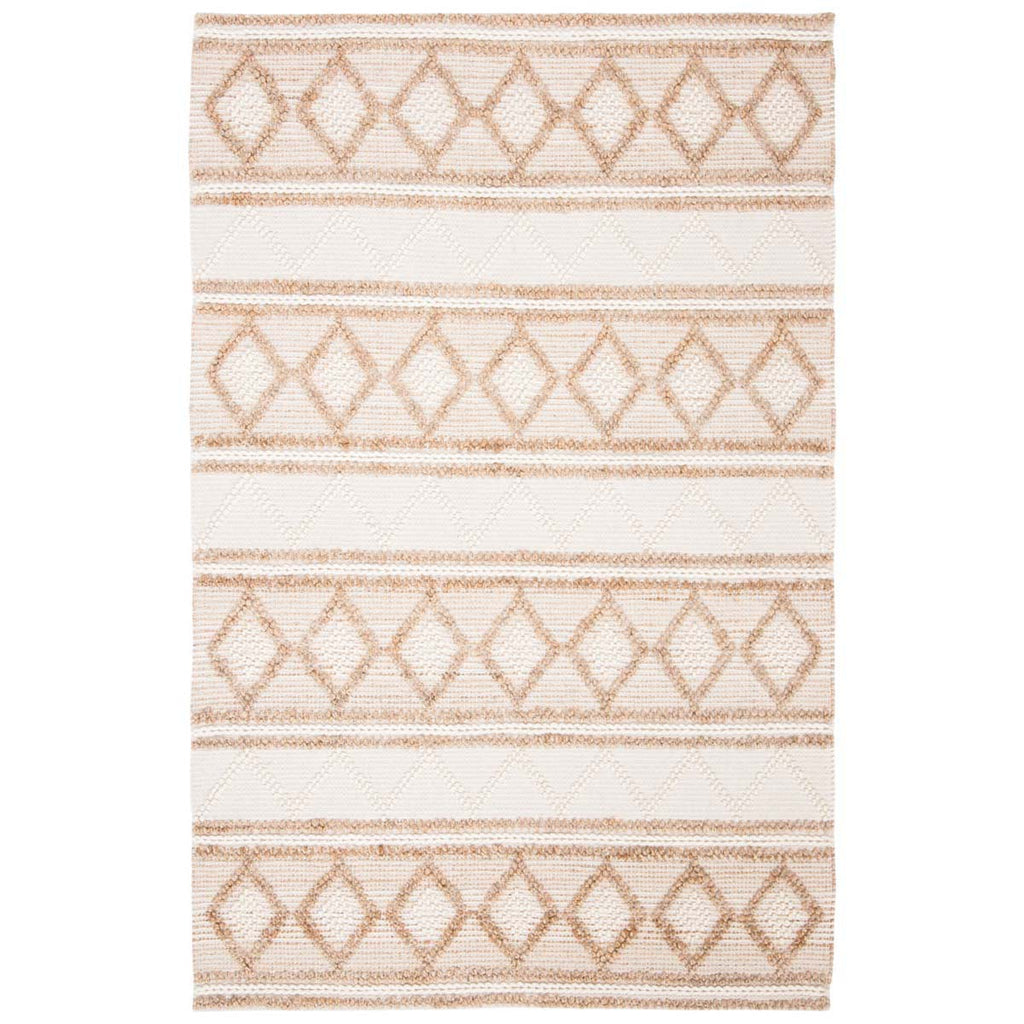 Safavieh Natural Fiber Rug Collection NF866A - Beige / Ivory