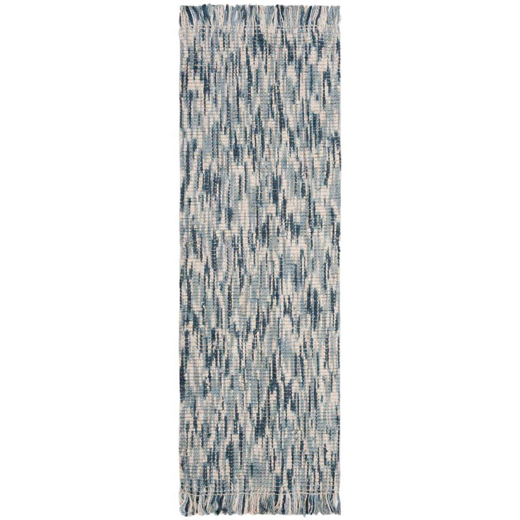 Safavieh Natural Fiber Rug Collection NF869M - Blue / Ivory