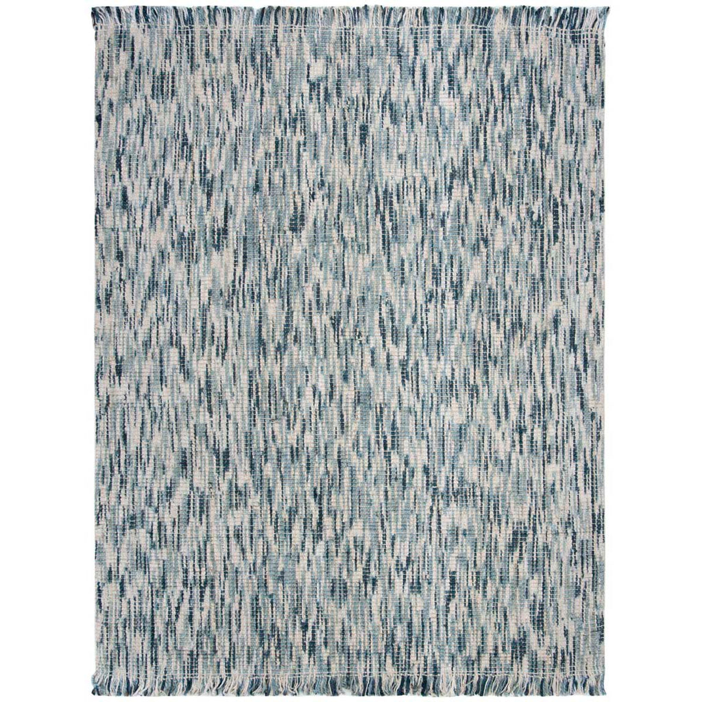 Safavieh Natural Fiber Rug Collection NF869M - Blue / Ivory