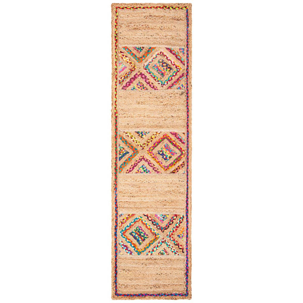 Safavieh Natural Fiber Rug Collection NF920B - Natural / Multi