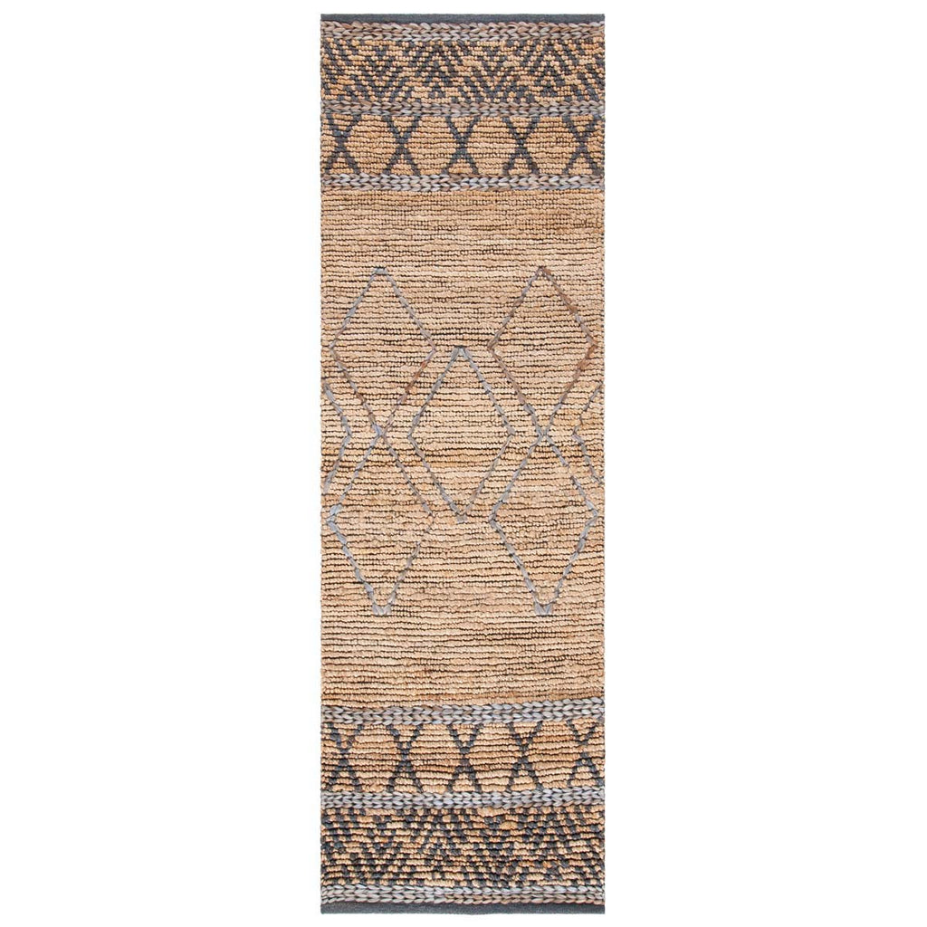 Safavieh Natural Fiber Rug Collection NF957B - Beige / Grey