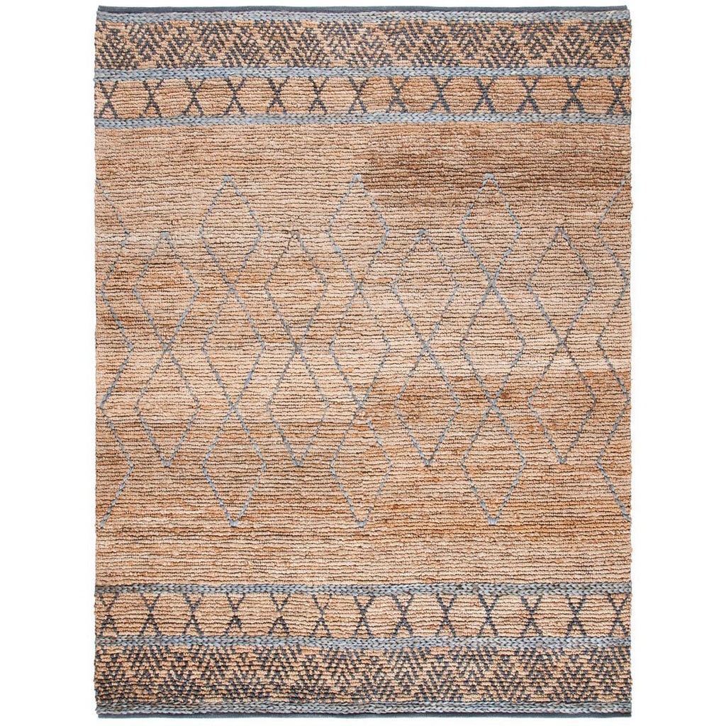 Safavieh Natural Fiber Rug Collection NF957B - Beige / Grey