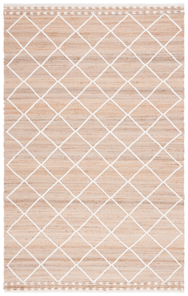 Safavieh Natural Fiber Rug Collection: NFB278A - Natural / Ivory