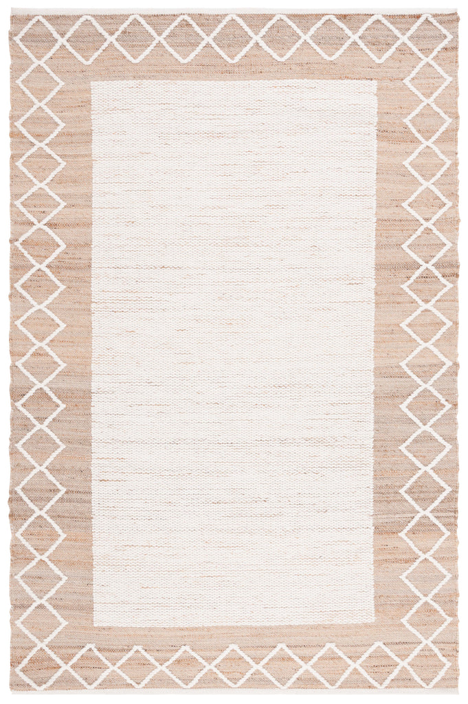 Safavieh Natural Fiber Rug Collection: NFB279A - Natural / Ivory