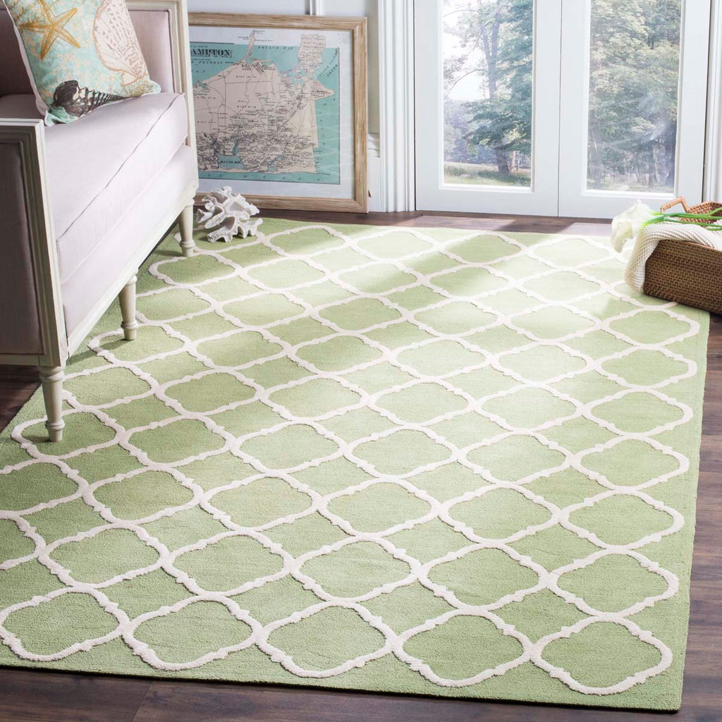 Safavieh Newport Rug Collection NPT430C - Green / Ivory