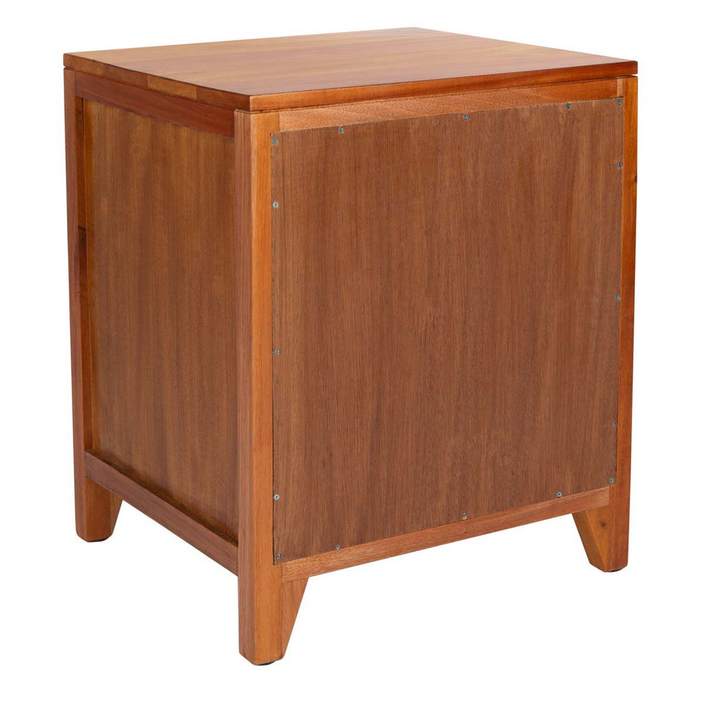 Safavieh Devon 1 Drawer 1 Door Nightstand - Natural