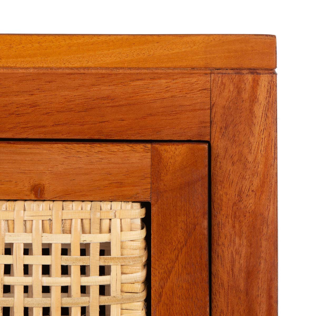 Safavieh Devon 1 Drawer 1 Door Nightstand - Natural