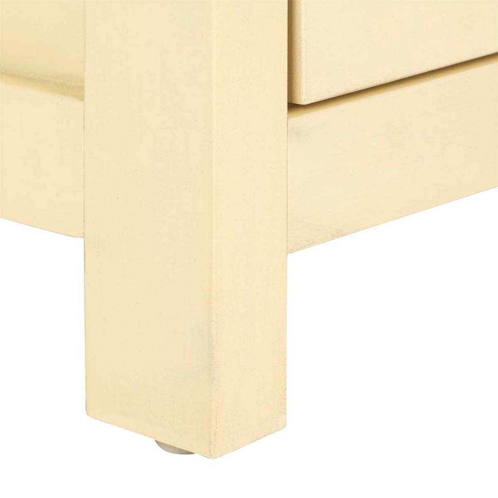 Safavieh Ellie 2 Drawer Nightstand - White