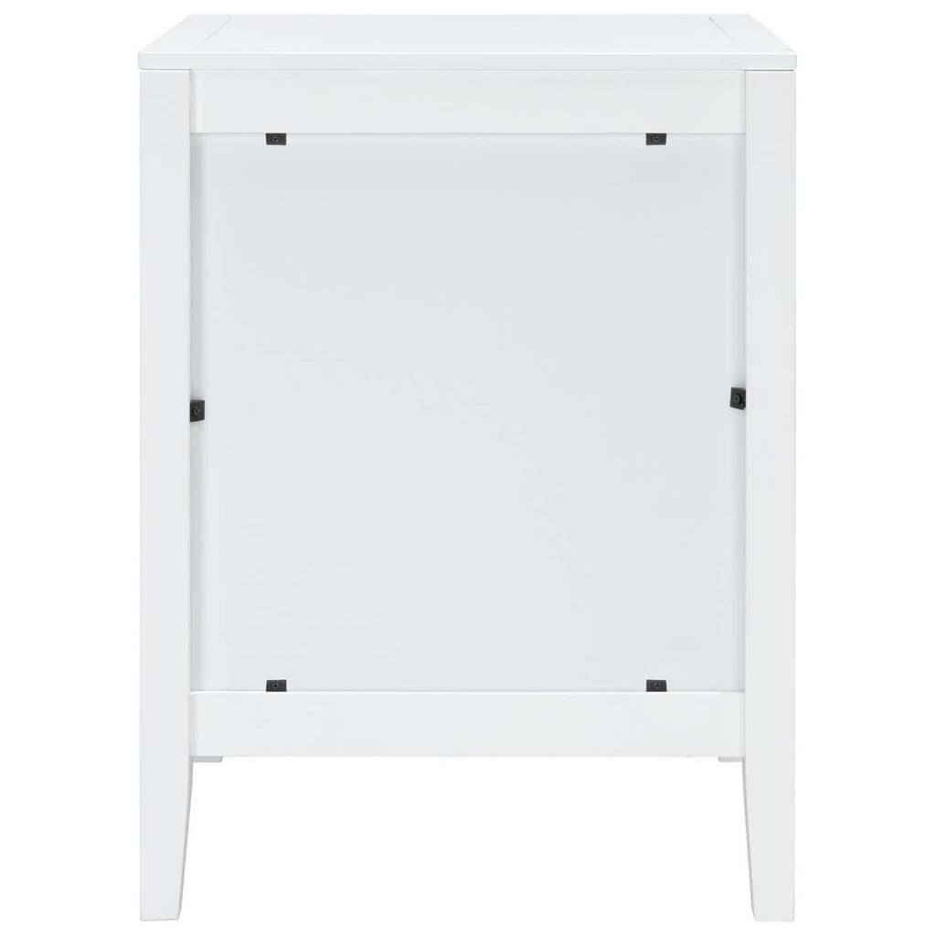 Safavieh Tegan 2 Drawer Nighstand - White