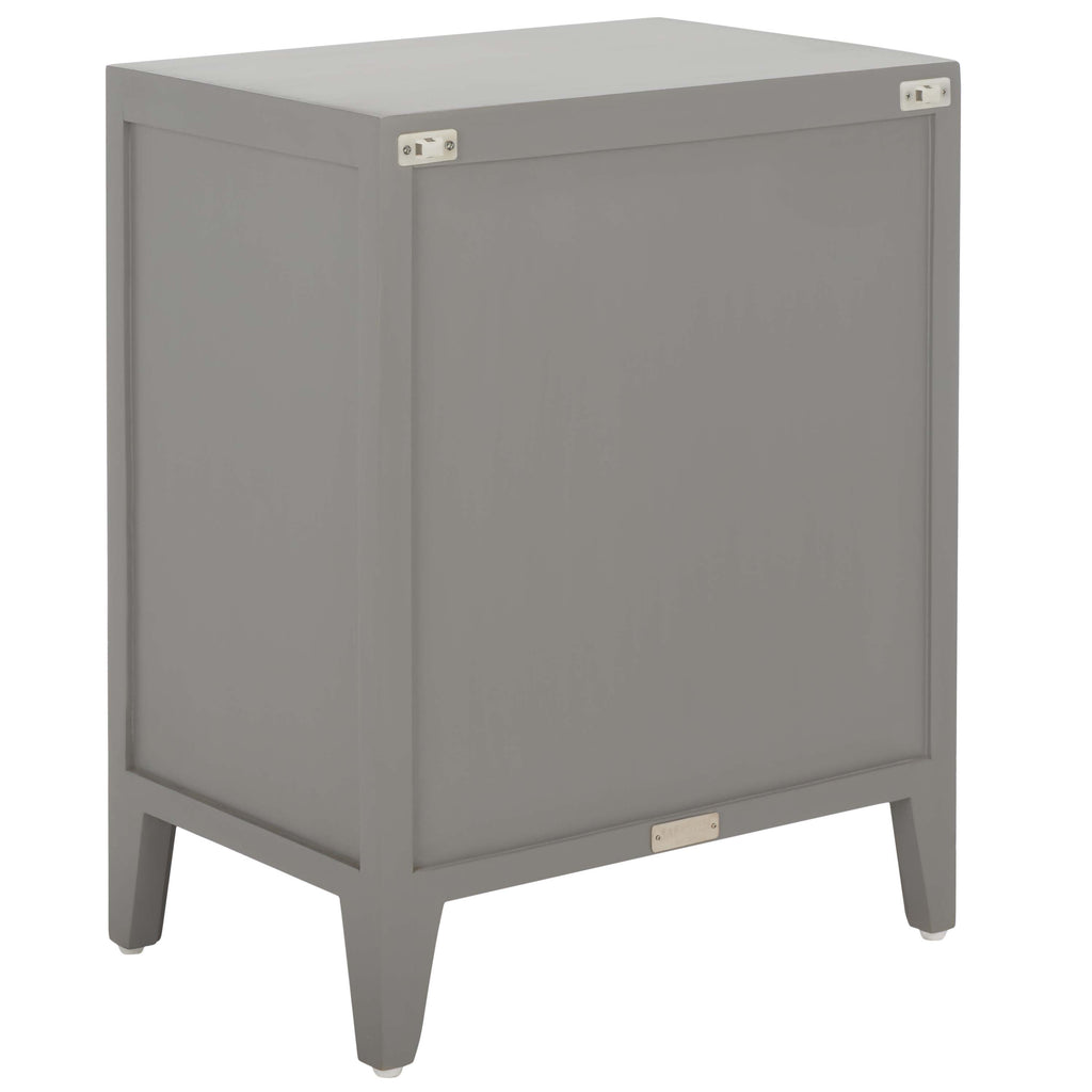 Safavieh Tayda 2 Shelf 1 Door Nightstand - Grey