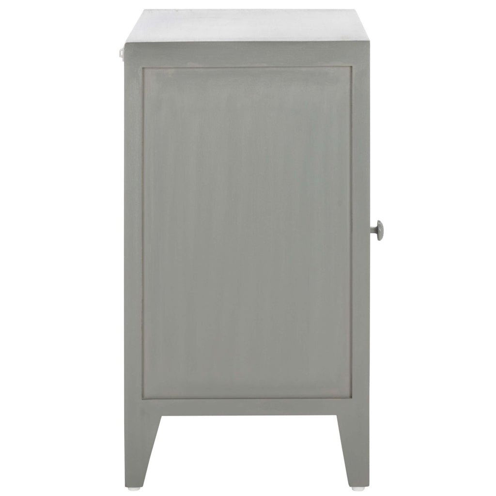 Safavieh Tybalt 2 Shelf 1 Door Nightstand - Grey