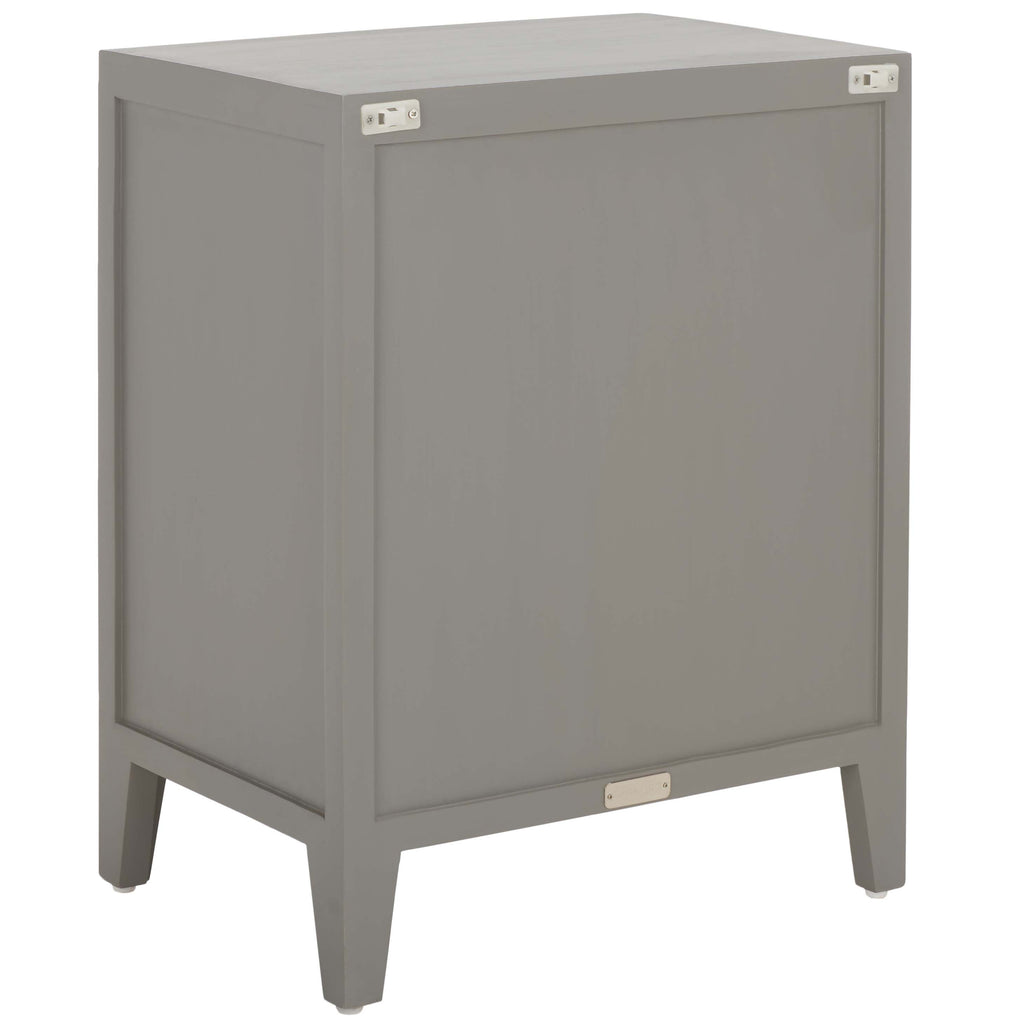 Safavieh Toroka 2 Shelf 1 Door Nightstand - Grey