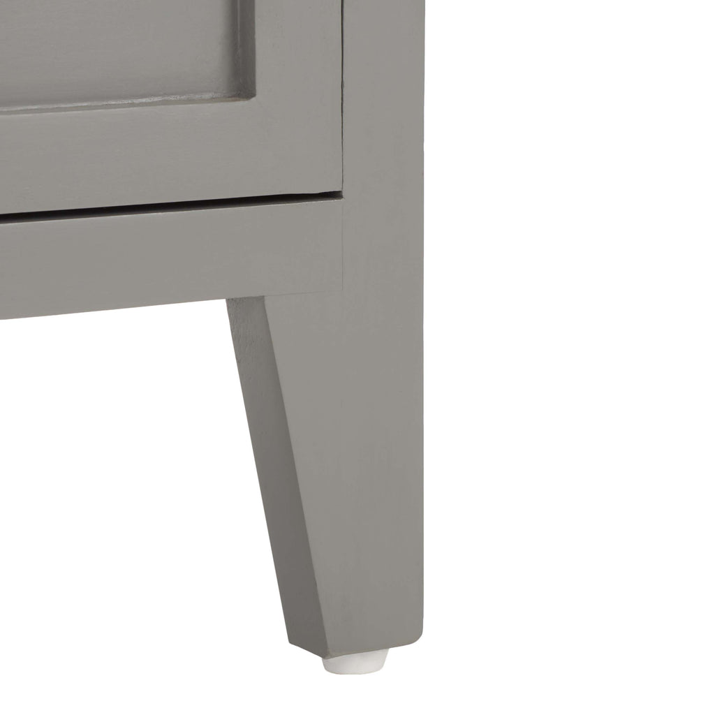 Safavieh Toroka 2 Shelf 1 Door Nightstand - Grey