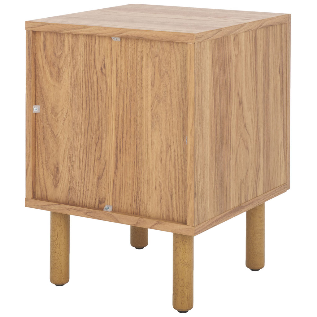 Safavieh Ophelia 1 Door Night Stand - Oak / Natural