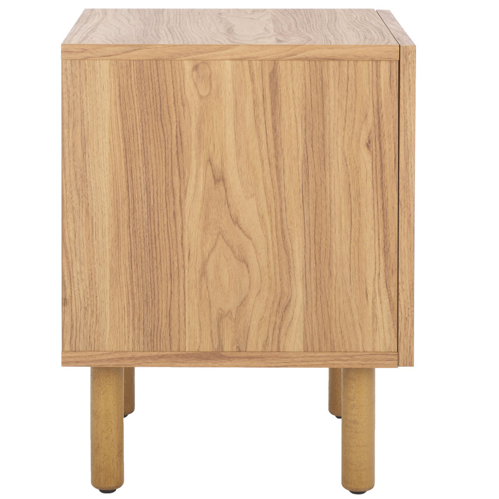 Safavieh Ophelia 1 Door Night Stand - Oak / Natural