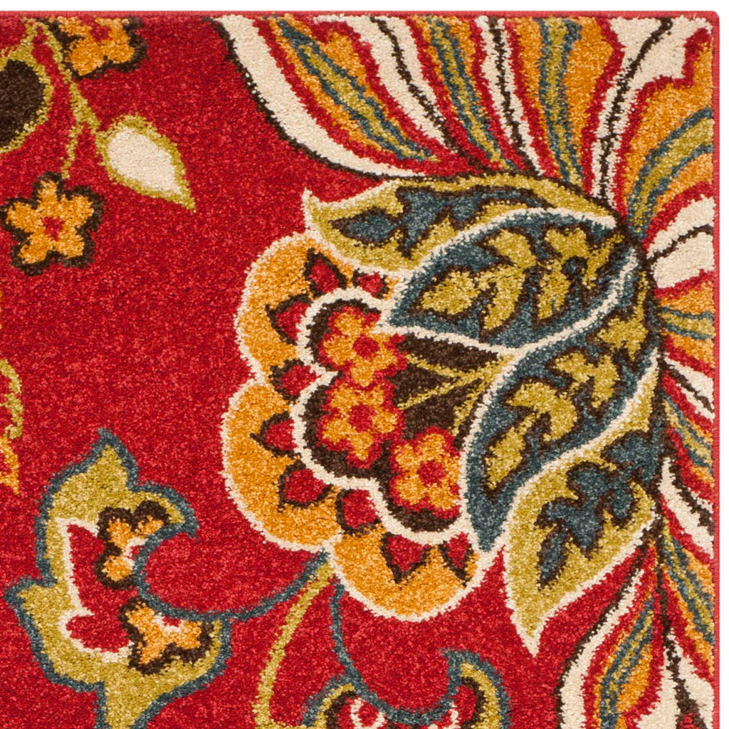 Safavieh Newbury Rug Collection NWB8700-4012 - Red / Ivory